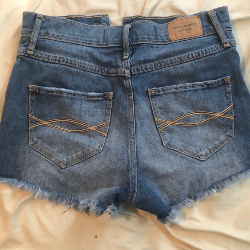 A&F high waisted shorts